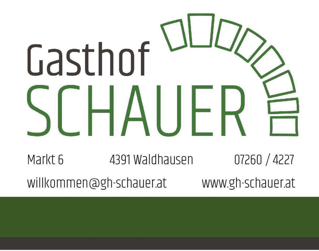 Gasthof Schauer Waldhausen im Strudengau Dış mekan fotoğraf