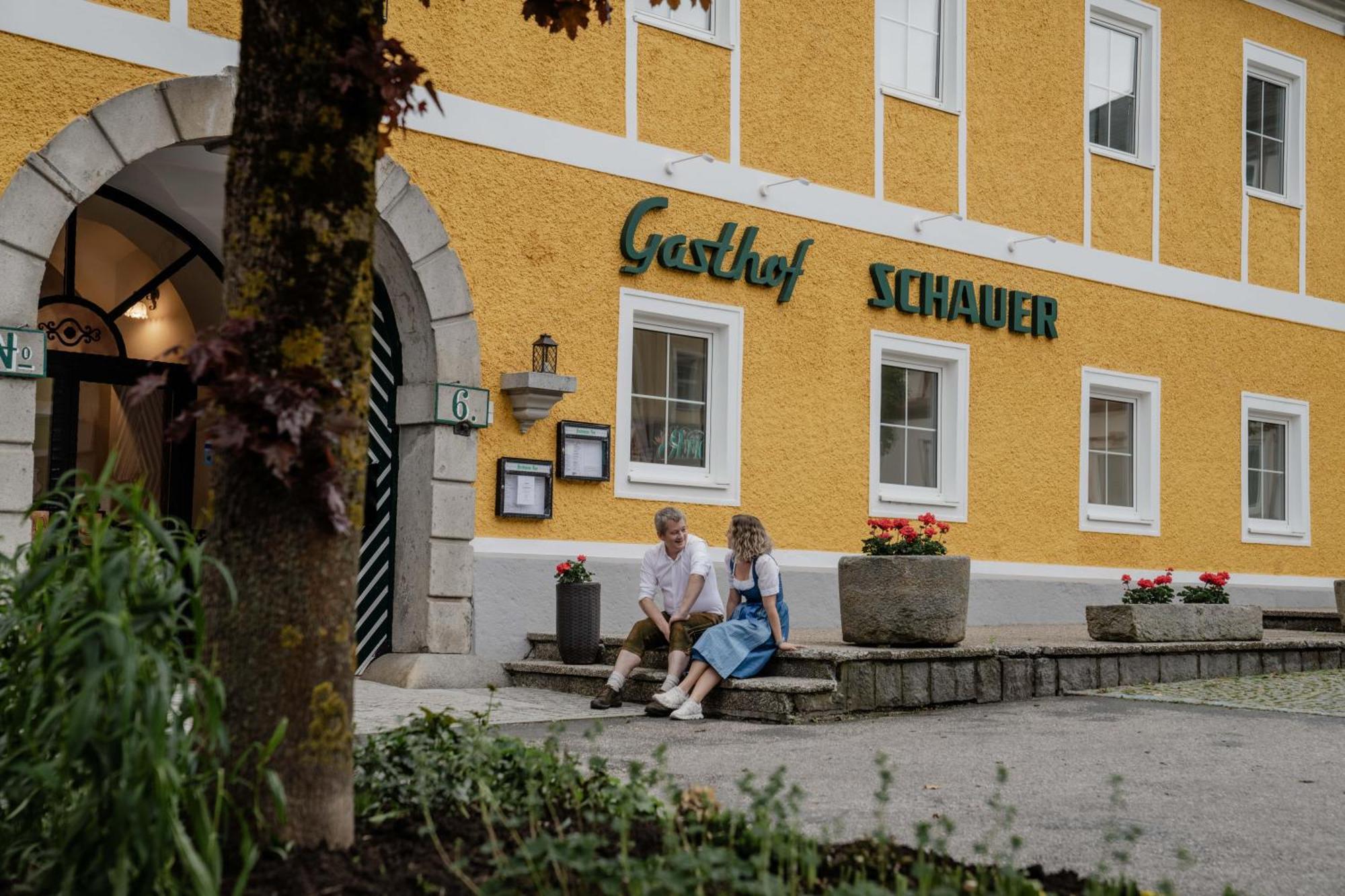 Gasthof Schauer Waldhausen im Strudengau Dış mekan fotoğraf